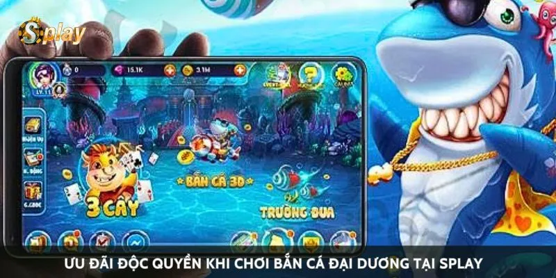 Ưu đãi độc quyền khi chơi bắn cá đại dương tại Splay